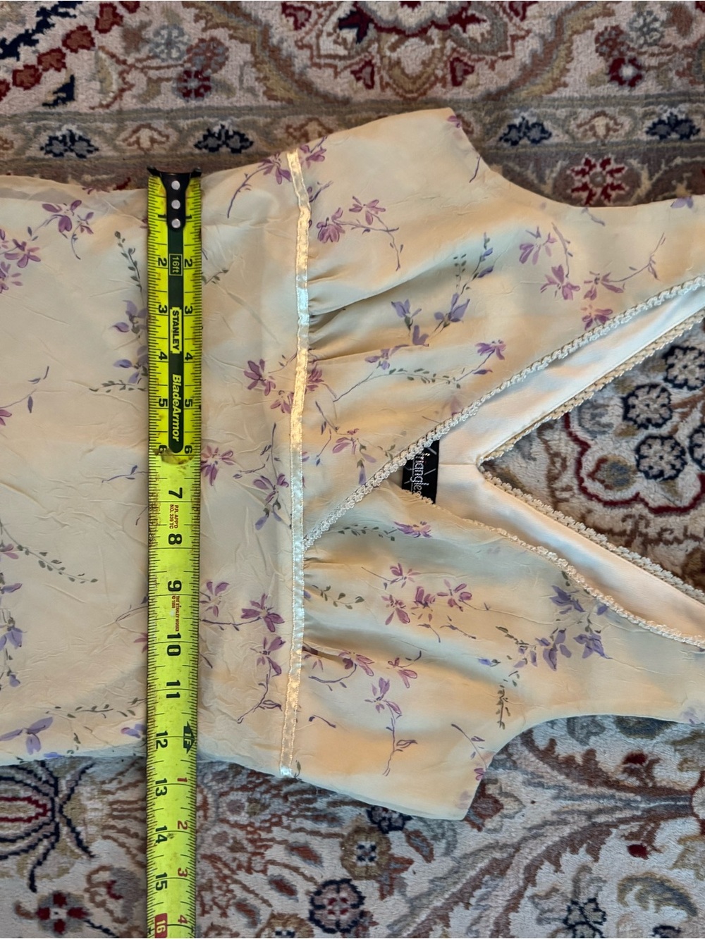 Y2K Fairy Butter Yellow V-Neck Dress - Picture 8 of 9